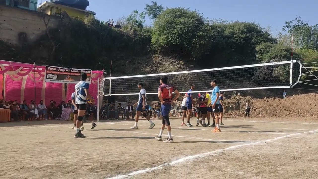 Nalagarh 🆚 Sandhol volleyball🏐 match at Darlaghat