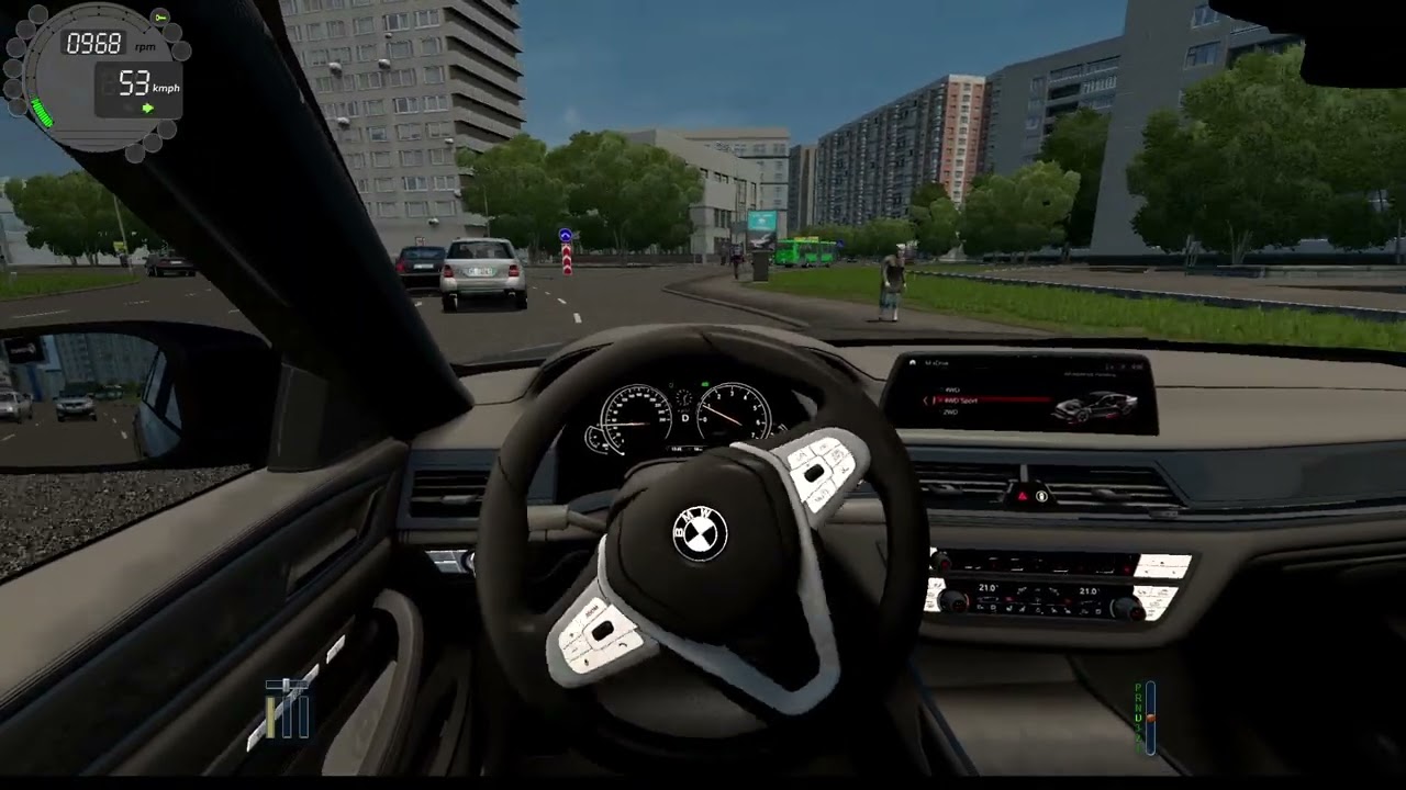 City Car Driving - BMW 540i G30 2019