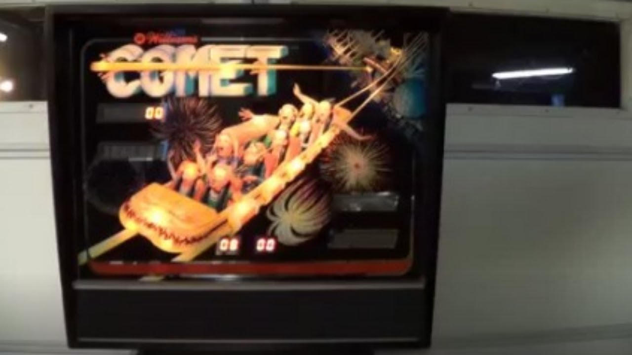 COMET PINBALL MACHINE - BY WILLIAMS 1985