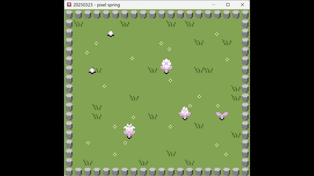 Pixel Garden Debut 🌼