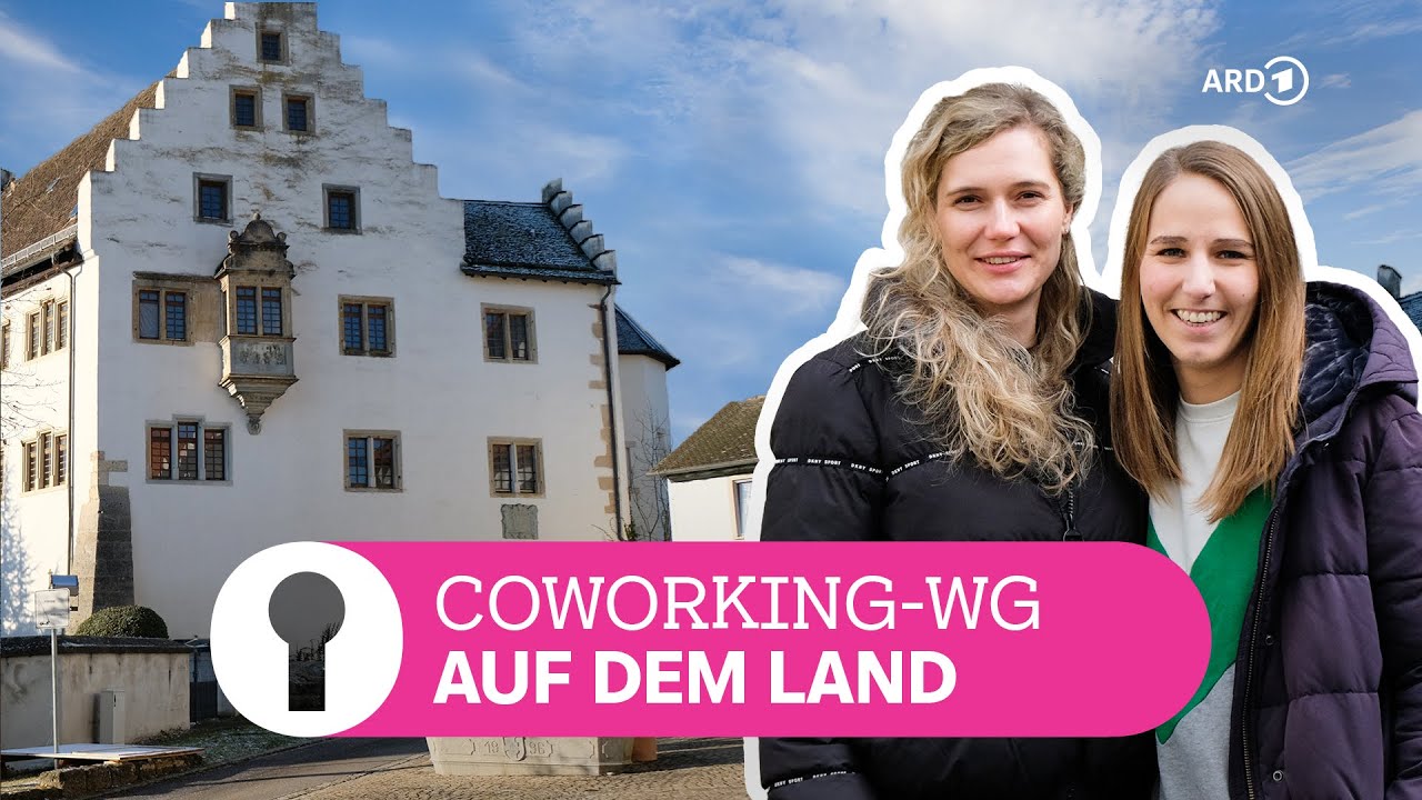 Coworking auf Schloss Blumenfeld – Zusammen leben und arbeiten | ARD Room Tour