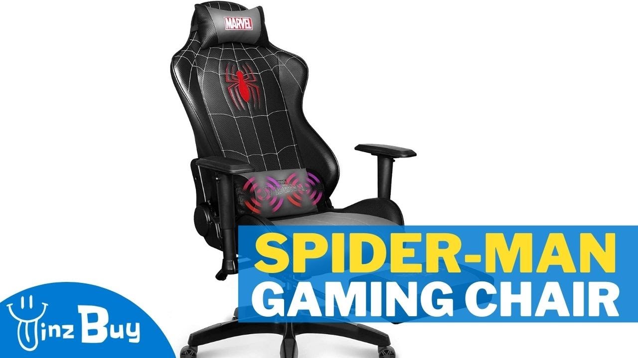 Game in Style with this Spider-Man Massage Chair!
