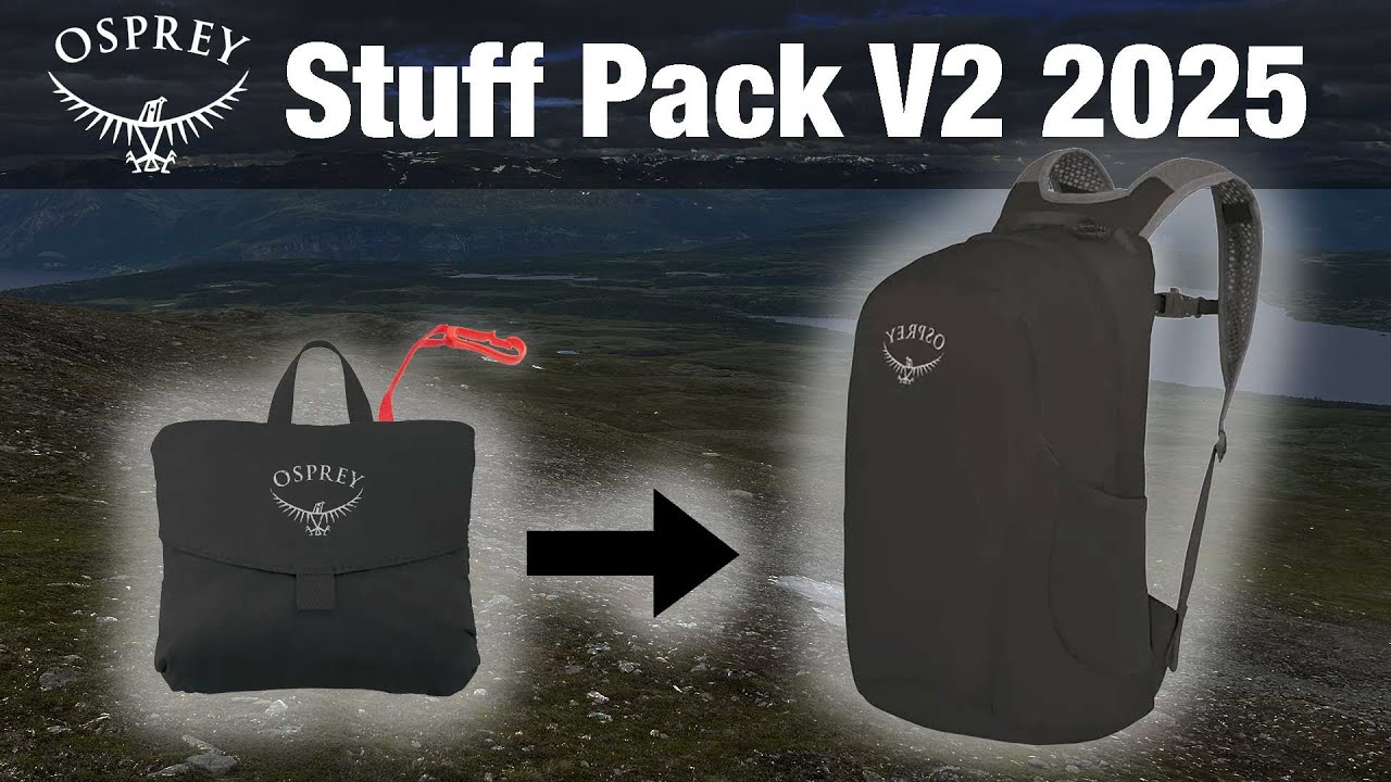 Osprey Ultralight Stuff Pack V2 18L 2025 - Best Packable Back Pack?