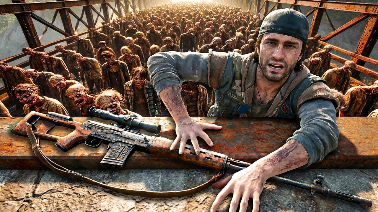 Я выжил 7 ДНЕЙ в Days Gone с РЕАЛИСТИЧНЫМИ МОДАМИ!