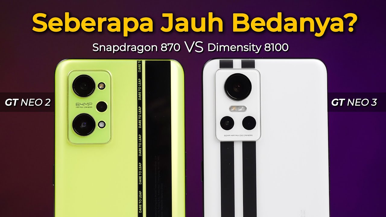 Lebih Worth Mana? realme GT NEO 2 versus GT NEO 3 !!
