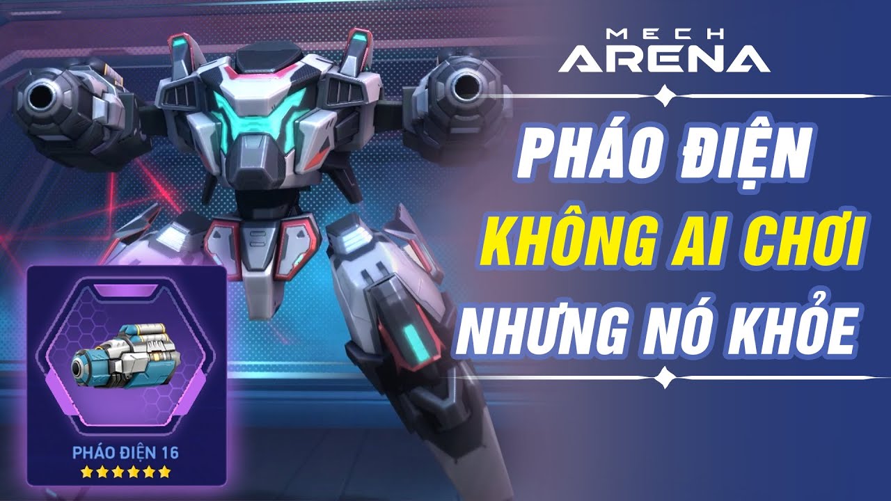 Pháo Điện Redox - hết thời không ai chơi nhưng quá khỏe - Mech Arena