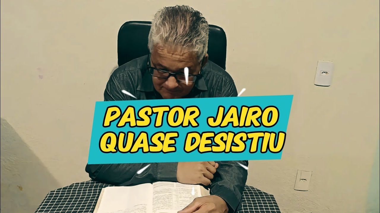 SEU PASTOR PRECISA DE AJUDA! 