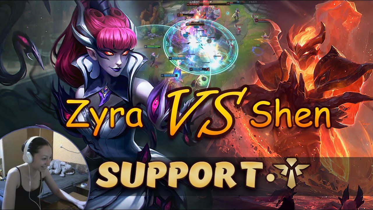 Zyra & Vayne vs Shen & Caitlyn | Support | Full game | League of Legends - patch 25.22