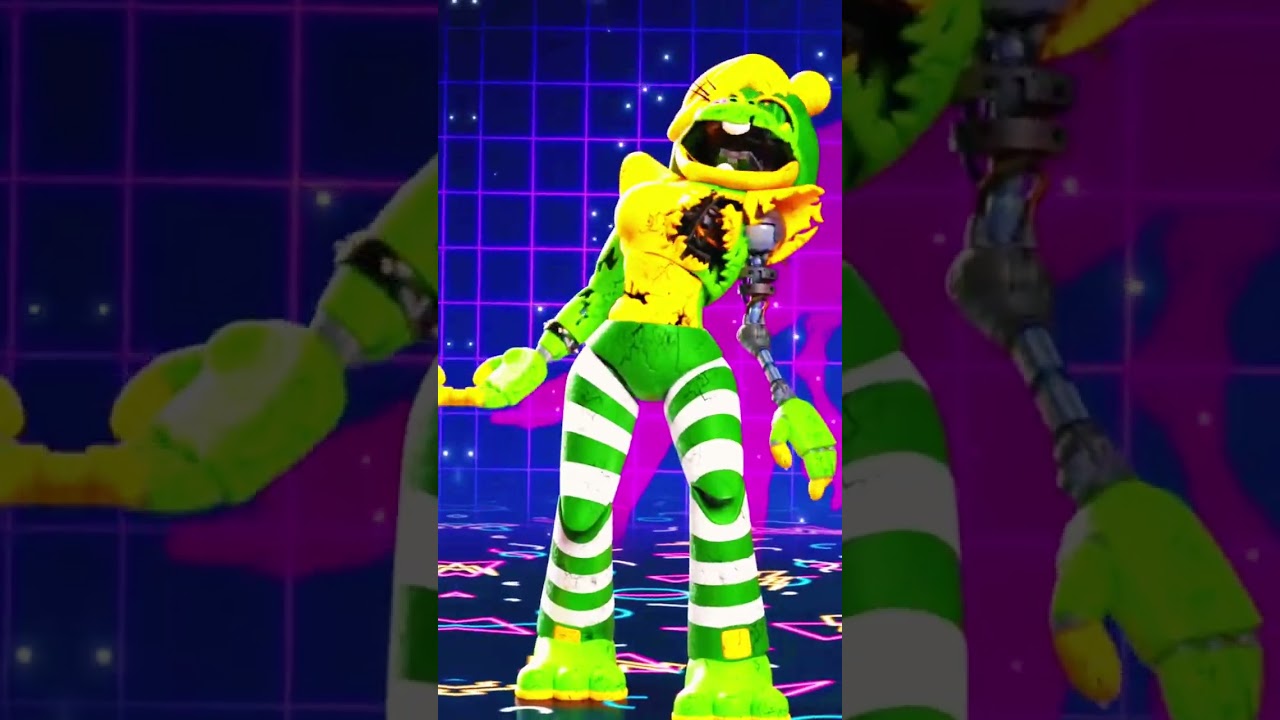 FNAF AR || Shattered Glamrock Mediocre Melody Edit || #fnaf #fyp #shorts