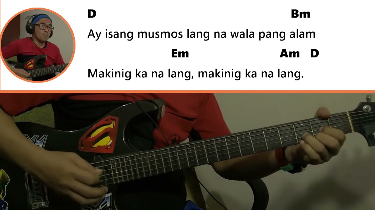 Batang Batang Ka Pa - Daryl Ong guitar cover and how to play in guitar