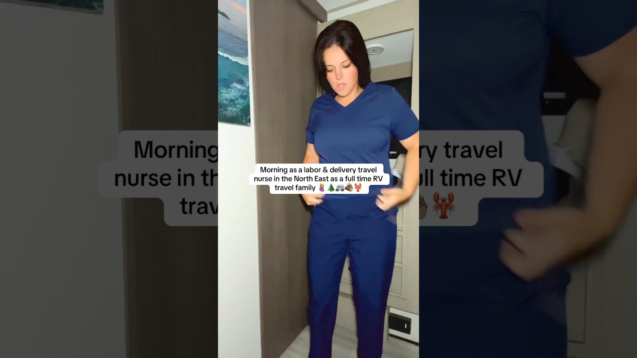 Morning RV Life in New England | Travel Nurse Mom of 5 #rvliving #travelnurse #momlife