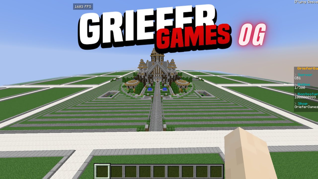 GrieferGames-OG 1.8.9 Kompletter Server alle details! IP: mikxcraft.ddns.net &uuml;berzeugt euch selbst!!