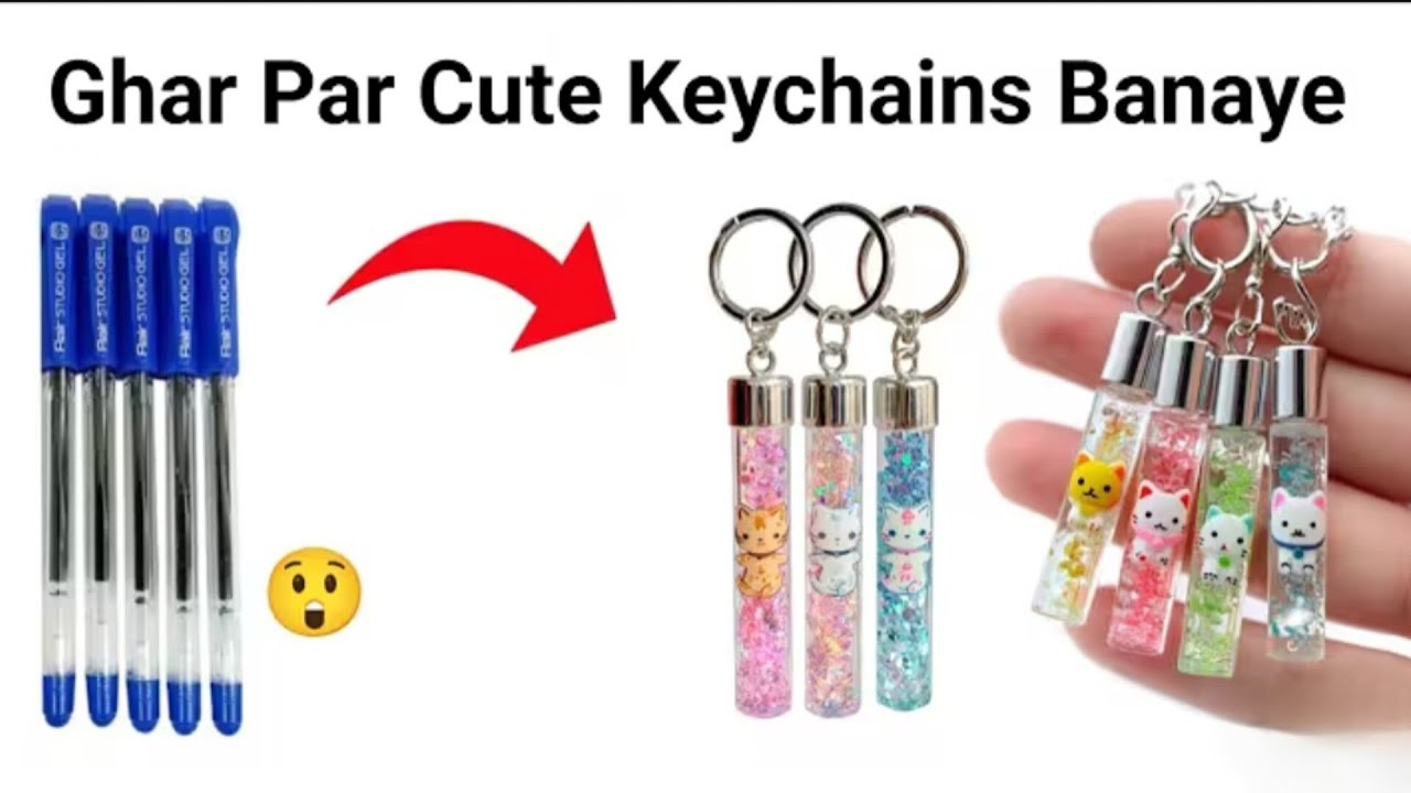 Diy homemade initial letter keychain 🥰😍/homemade glass keychain/ easy keychain making 