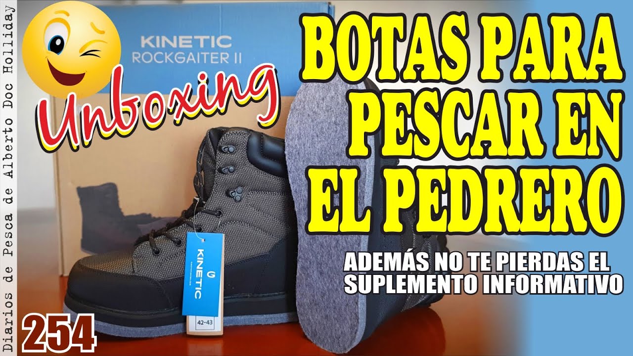 ♦️♠️UNBOXING: BOTAS PARA PESCAR EN PEDRERO ♣️♥️ TAMBIÉN NOTICIAS SOBRE EL MAR, LOS RÍOS, ETC♦️♠️
