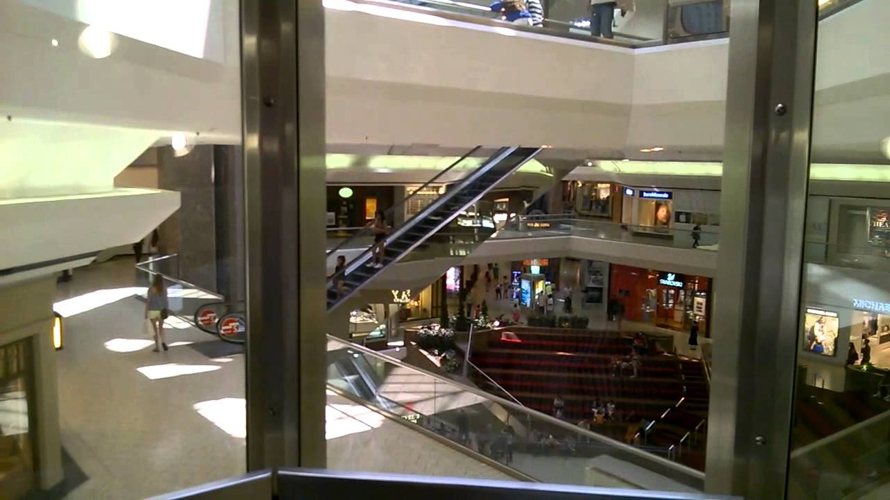 Single OTIS (Schindler Mod) TXPress Scenic Traction Elevator - Stamford Town Center - Stamford, CT