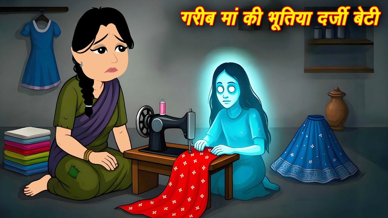HORROR SOTRIES भूतिया दरजी बेटी Bhootiya Beti hindi story | bhootiya Story | CARTOON | Horror Story