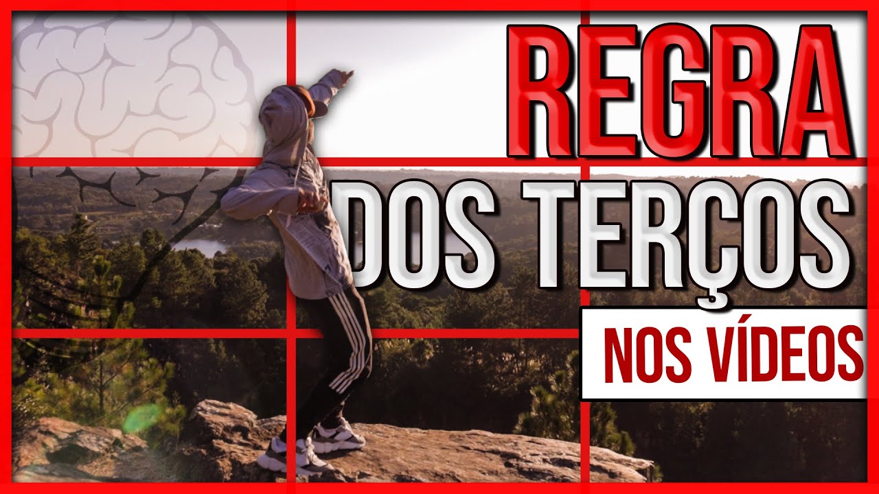 A REGRA DOS TERÇOS NOS VÍDEOS. O QUE VOCÊ PRECISA SABER