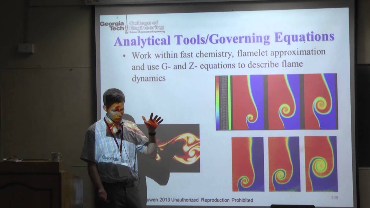NCCRD@IITM-Flame Response to Harmonic Excitation by Prof Tim Lieuwen