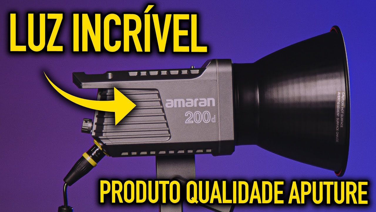 A melhor luz para o seu estúdio  - 200d Amaran