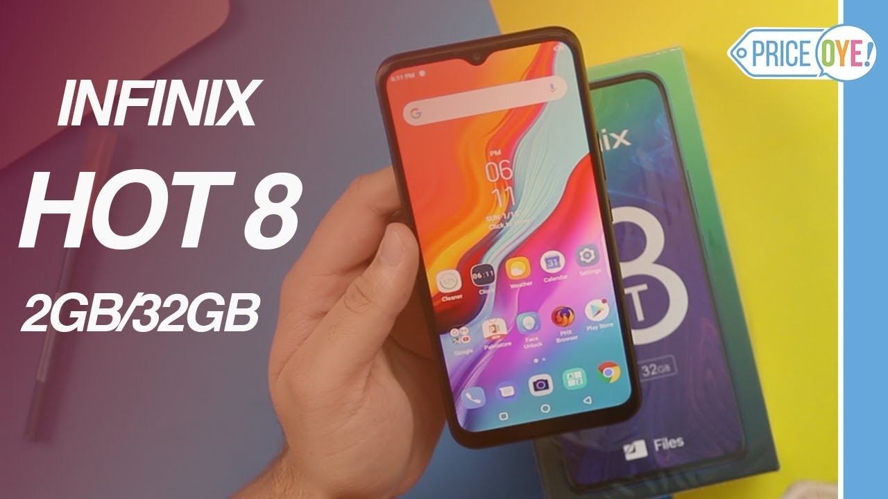 Infinix Hot 8 (2GB/32GB) Unboxing & Review | Price & Specs In Pakistan