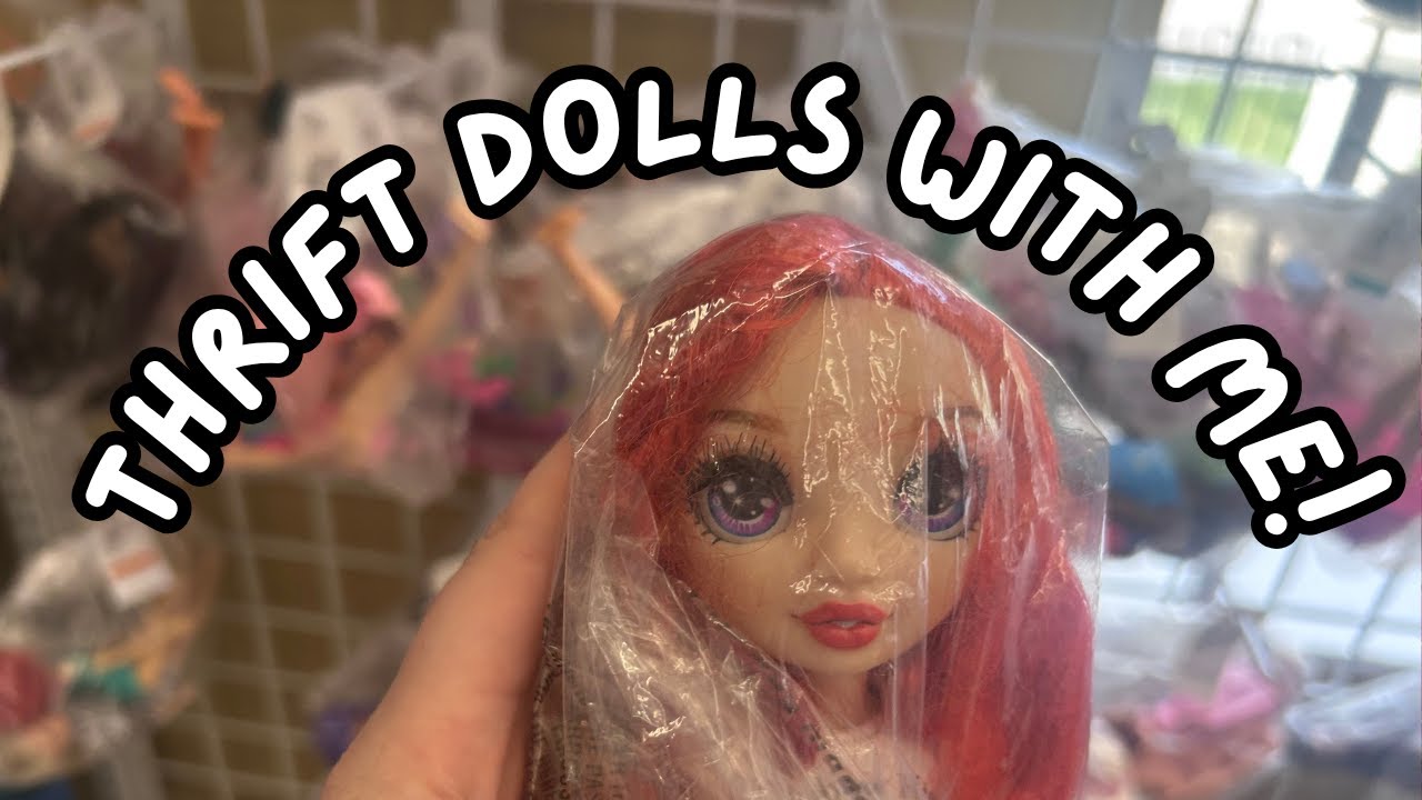 Поиск кукол в деревне Value Village! Rainbow High, Barbie и другие!