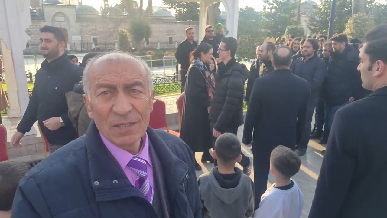 Tarihçi ve yazar İLBER ORTAYLI ' nın cenaze görüntülerinin dokuzuncu bölümü .