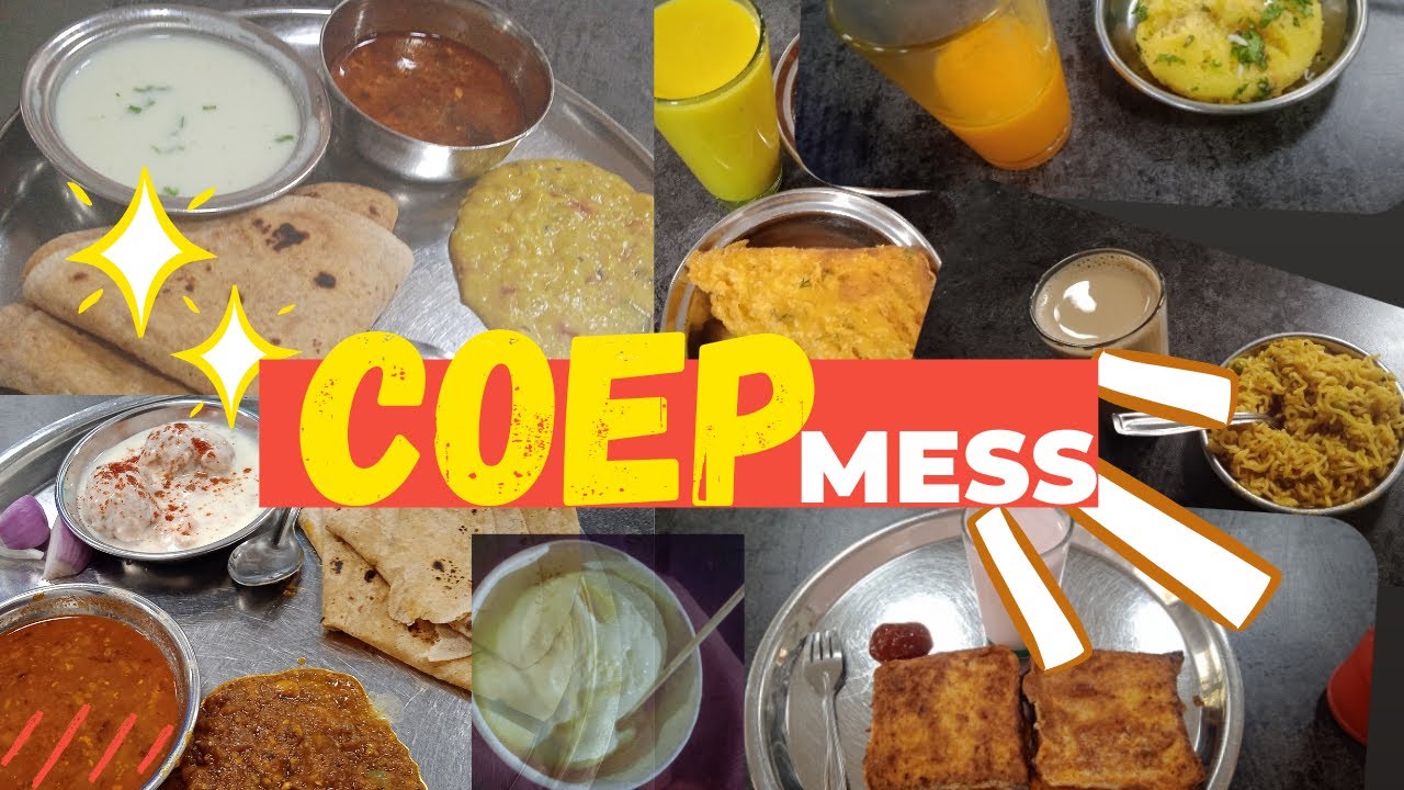 COEP Mess Food | Boy's Mess #coepmess #coep #mhtcet #fusion
