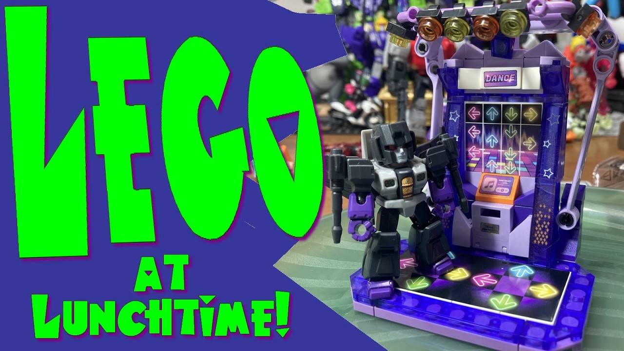 Лего в обеденное время! DDR MAX! Танцевальный коврик Block Tech Arcade Classics от Five Below.