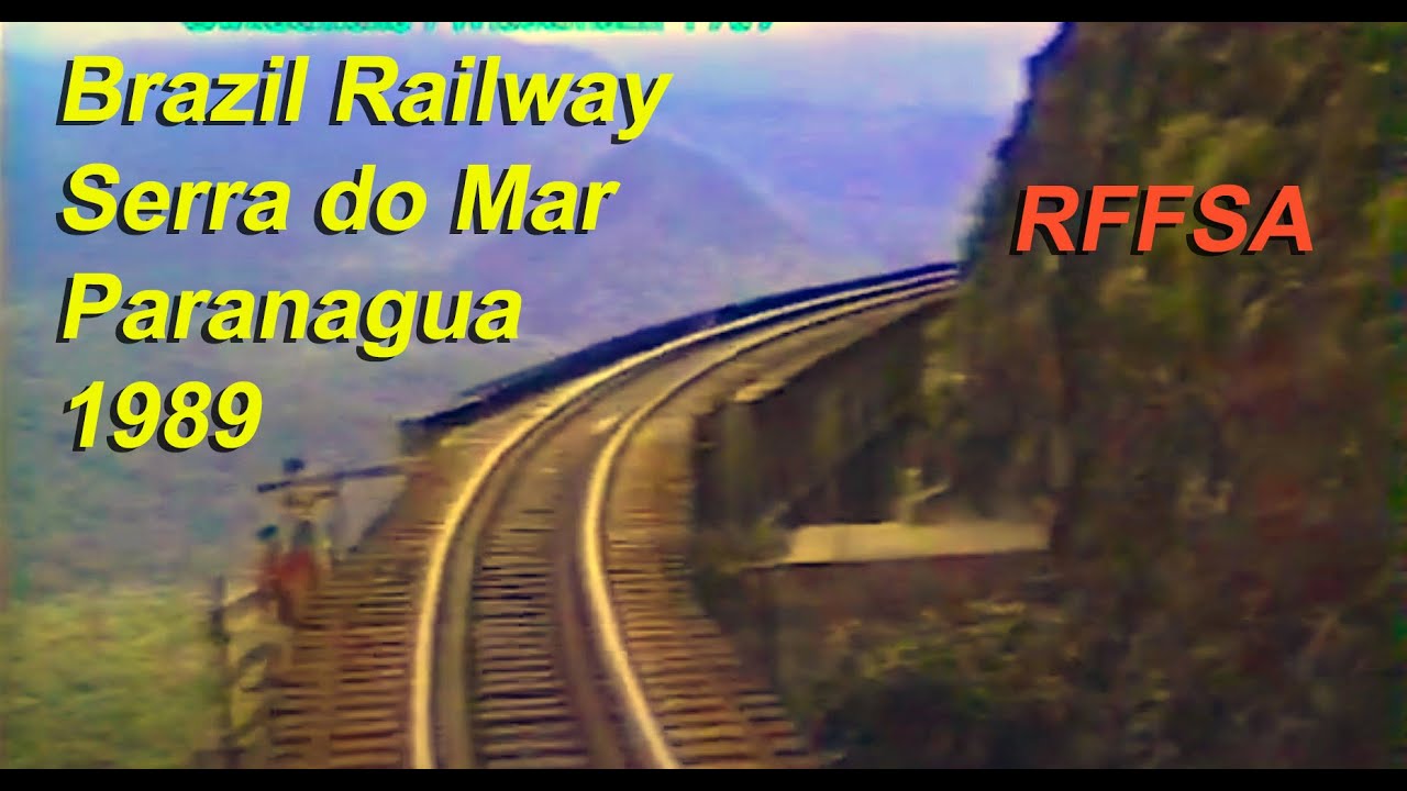 1989 Brazil Curitiba Paranagua Railway