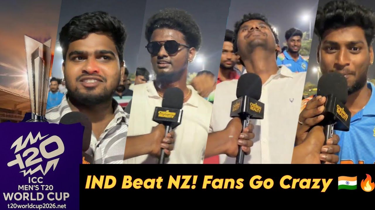 🔴India  Victory Over New Zealand Sparks Massive Fan Celebrations | Public Euphoria Across the Nation