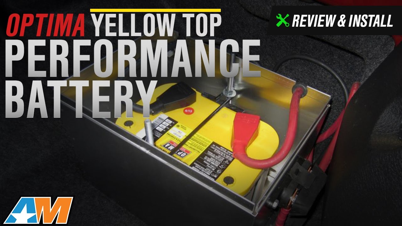 1979-2010 Mustang Optima Yellow Top Performance Battery Review & Install