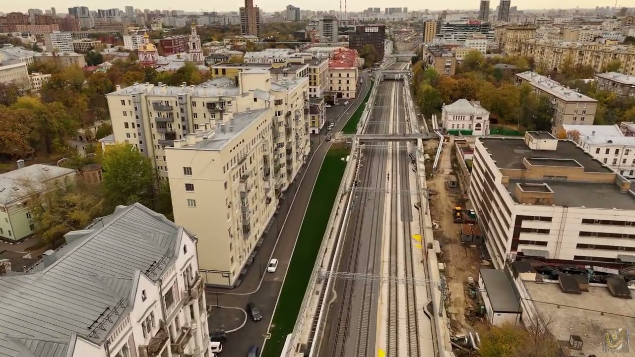 От Марьиной рощи до ТПУ Серп и Молот по МЦД2 и МЦД4 через Рижскую, Каланчёвскую и Курский вокзал