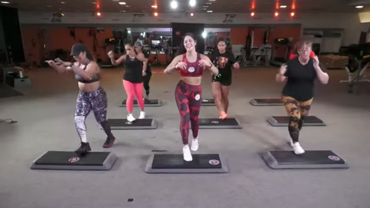 Beginner Step Aerobics Home Workout - Xtreme Hip Hop Step