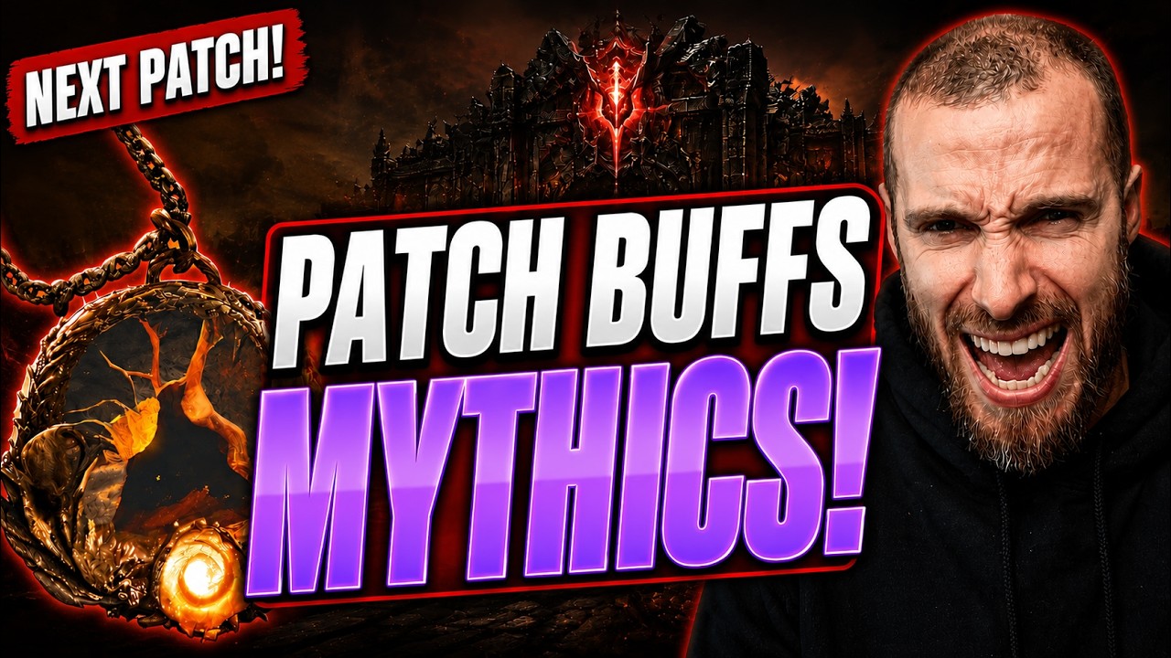 Следующий патч Diablo 4 только что увеличил шансы выпадения мифических предметов в 14-м сезоне Di...