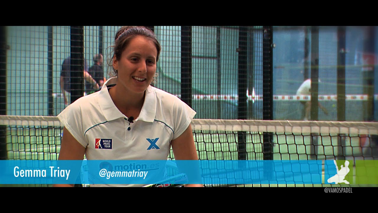 Vamos Pádel. Entrevista a Gemma Triay.