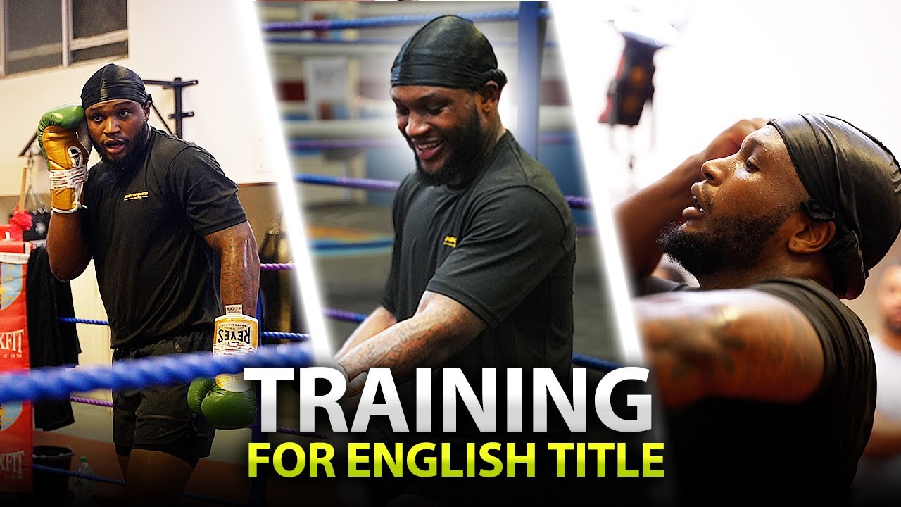 Viddal Riley Training For English Cruiserweight Title
