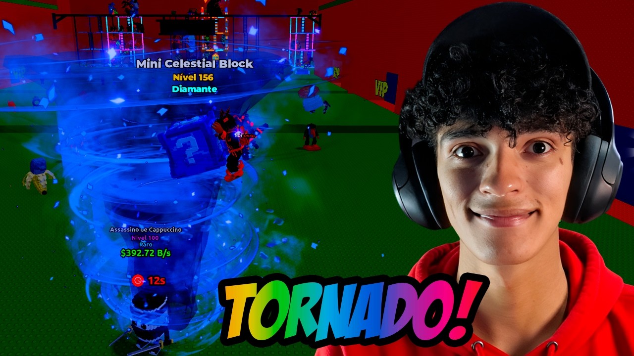 ADM TROLLOU TODOS COM O NOVO EVENTO TORNADO NO TSUNAMI BRAINROT!