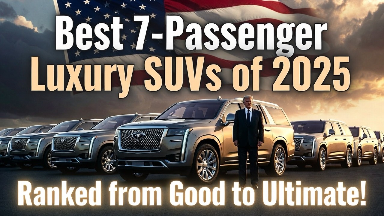 Best 7-Passenger Luxury SUVs of 2025 Ranked from Good to Ultimate!