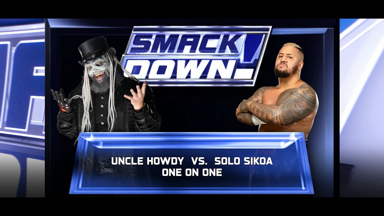 Uncle Howdy vs Solo Sikoa   Smackdown from Chicago, Illinois