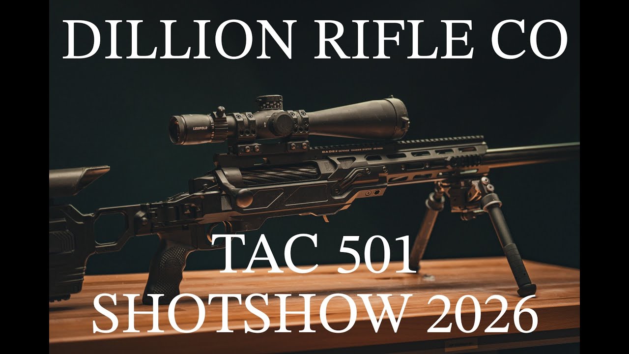 DILLION RIFLE COMPANY | TAC 501 | SILENCERS