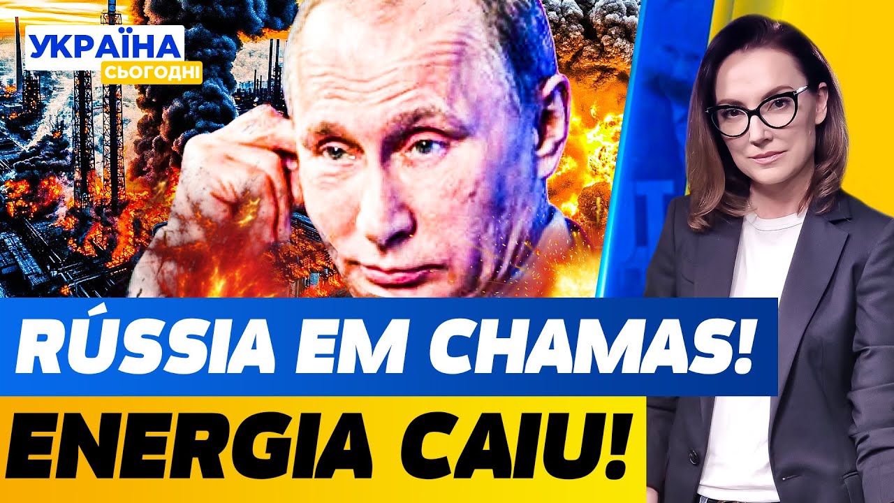 💥 Ataque proibido! Ucrânia DEVASTA retaguarda! Refinarias queimam! Kremlin em pânico!