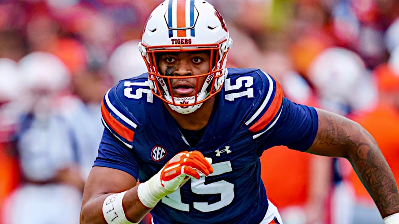 Keldric Faulk College Football Highlights | Auburn EDGE | NFL Draft Film