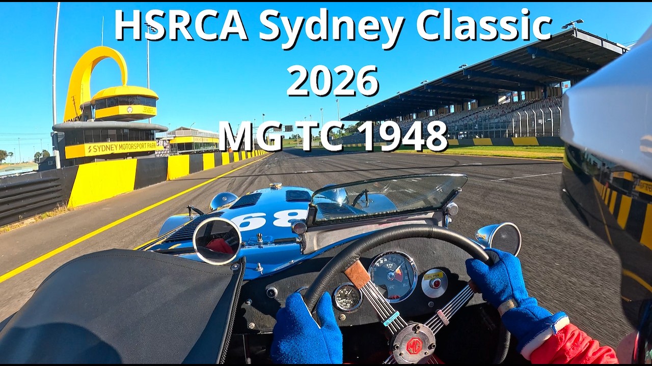Sydney Motorsport Park - HSRCA Sydney Classic 2026 - MG TC