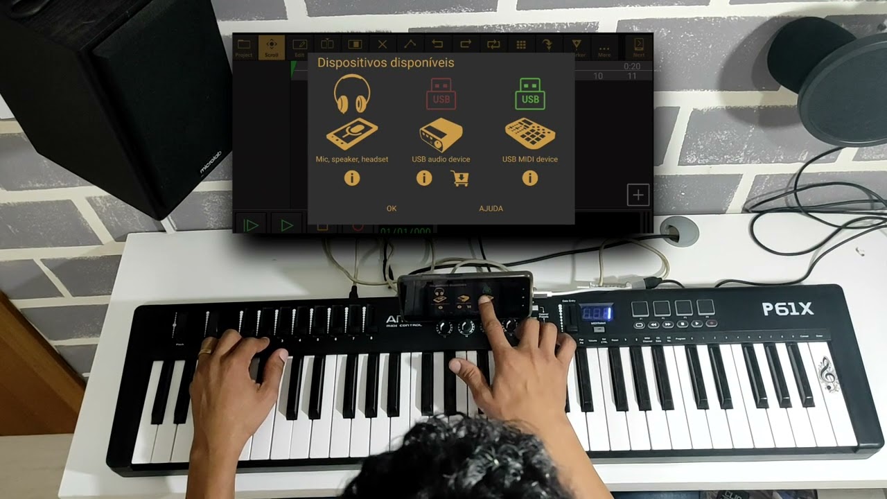 Mapeando Audio Evolution no AMW