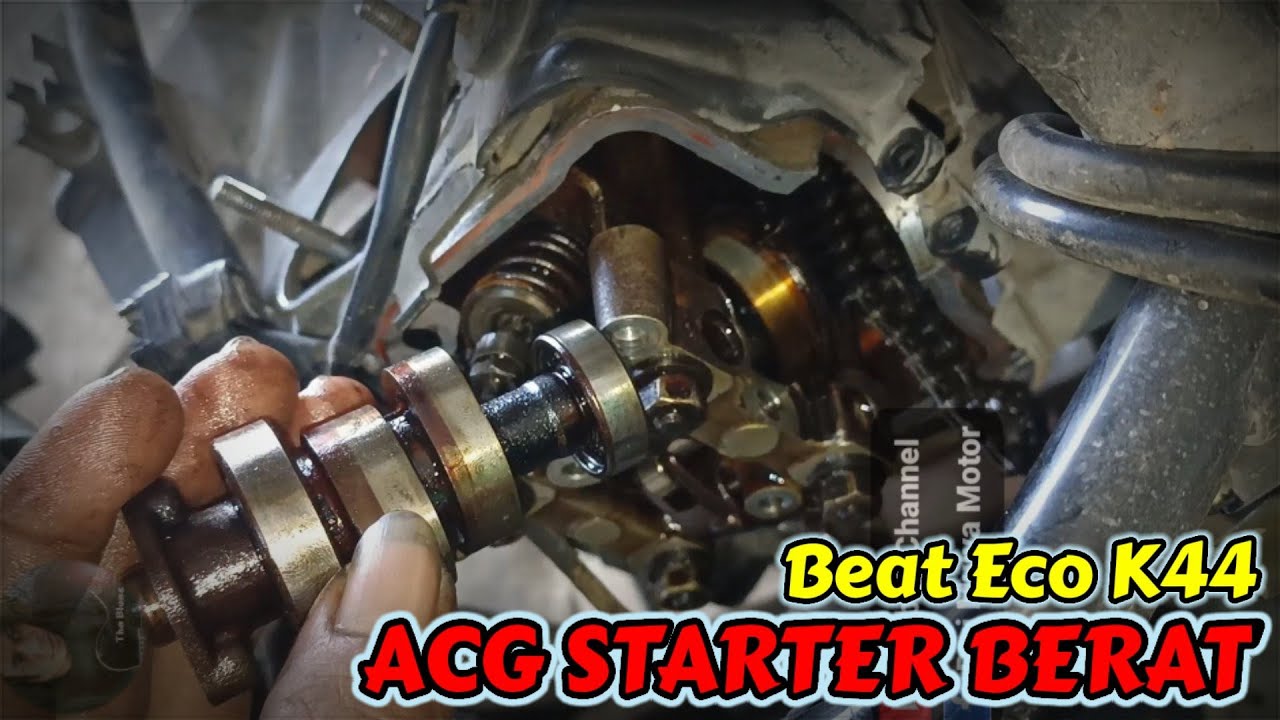 Penyebab Beat Eco Acg Starter Berat @Silaban Channel