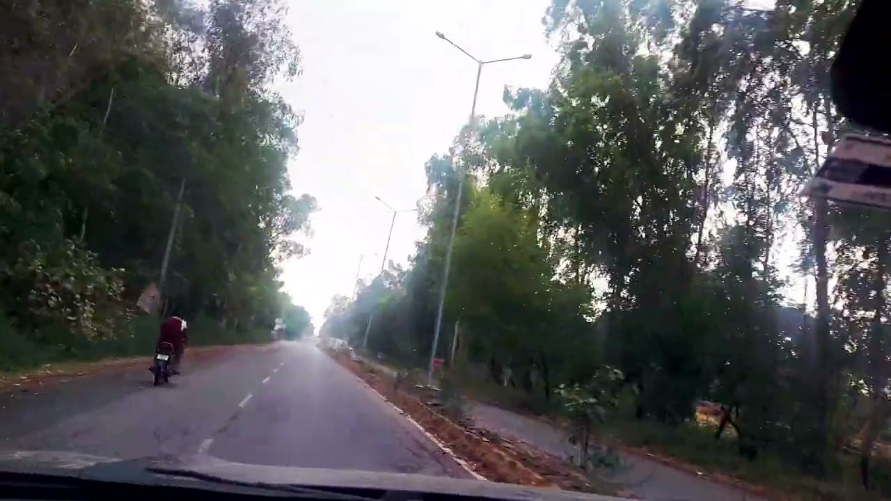 Beautiful weather and guess the road  kurukshetra to ?????? tell in comments