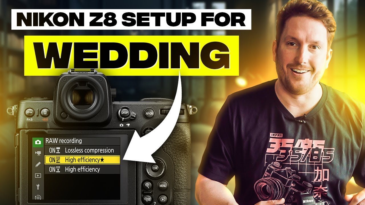 Моя настройка Nikon Z8 для свадебной фотосъемки