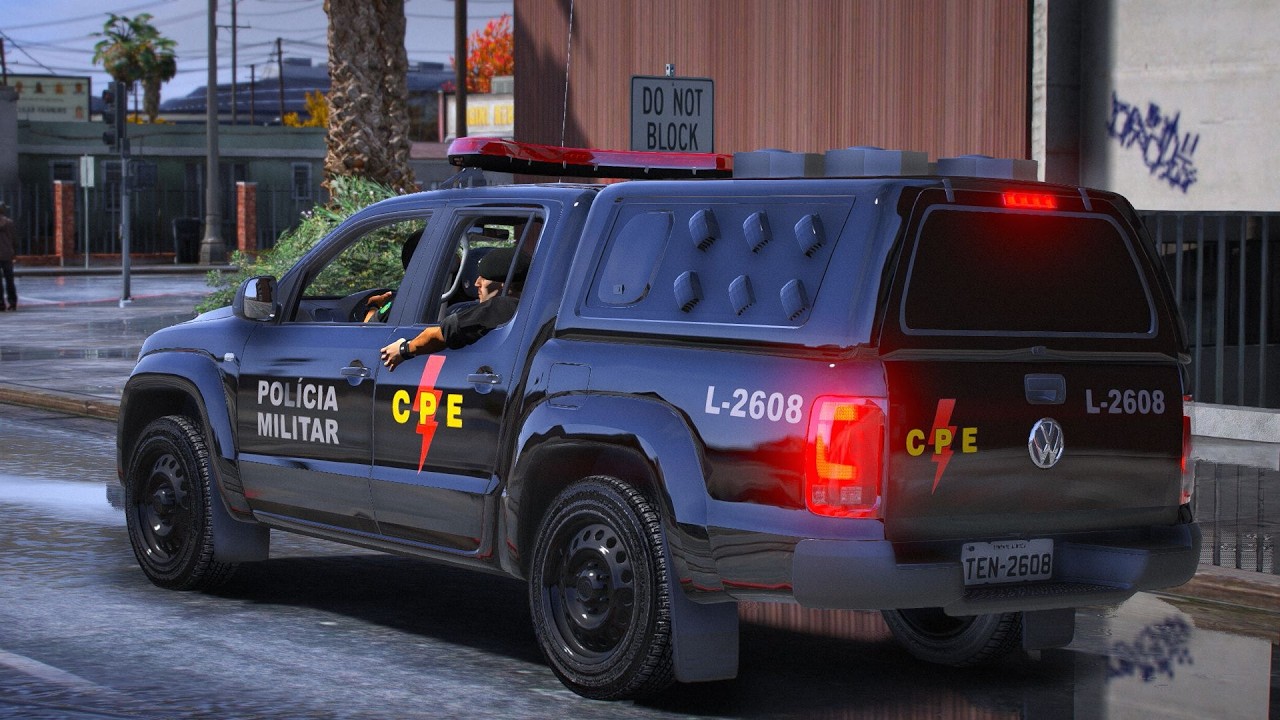 PERSEGUIÇÃO A CARRO R0UB4DO NO CENTRO DA CIDADE | PMGO - POLICIA NO GTA 5