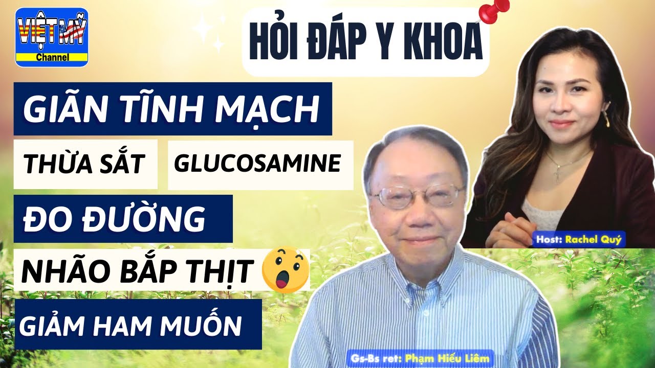 #199 - Những điều người bị tiểu đường nên làm. Glucosamine, thừa sắt, máy chữa bệnh, giảm ham muốn.