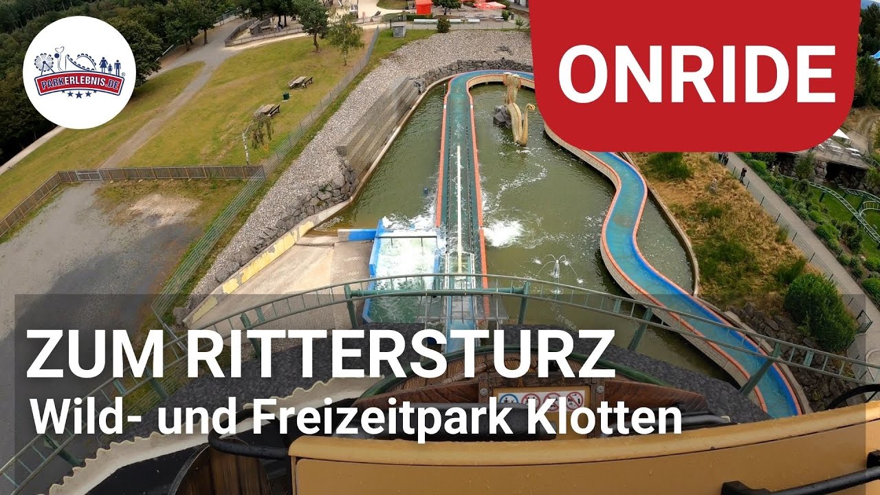 Zum Rittersturz - Onride POV - Wild- und Freizeitpark Klotten Wildwasserbahn
